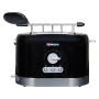 TOSTAPANE  BLACK INOX  870 W