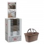 ESPOSITORE CESTA PORTABIANCHERIA  ELEGANCE  totale 15 pezzi
