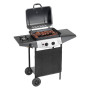 BARBECUE A GAS  DOUBLE COOKING SYSTEM  A ROCCIA LAVICA art. 4939