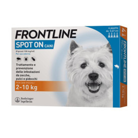 FRONTLINE SPOT-ON 02-10 KG CANI PICCOLI 3+1 PIPETTE