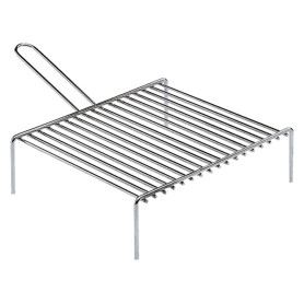 GRATICOLA PER CAMINO  PESANTE  cm 30 x 35 - 1 manico