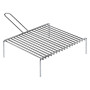 GRATICOLA PER CAMINO  PESANTE  cm 35 x 40 - 2 manici