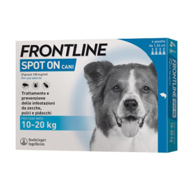 FRONTLINE SPOT-ON 10-20 KG CANI MEDI 3+1 PIPETTE