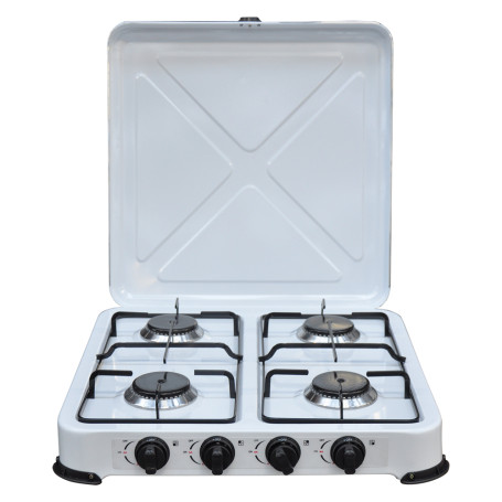 FORNELLO 4 FUOCHI A GAS GPL  KASART  cm 49 x 50 x h.11