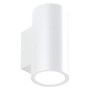 APPLIQUE DOPPIO LED  SINO  12 W 500 lumen - grigio