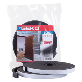 PARAFREDDO IN PVC PER PORTE BLINDATE  BLIND  mm 17 x 10 - mt. 8 antracite