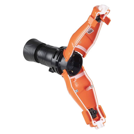 PRESA SCHUKO CON GUSCIO DI PROTEZIONE 10A 2P+T