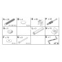 ZZ-KIT CREDENZA 3A 'ZAIKEN-(KIT VITI)