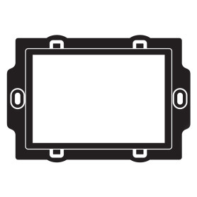 SUPPORTO MODELLO  PL  PER SERIE PLAIN 3 moduli