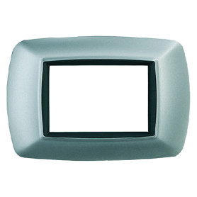 PLACCA COL. ALLUMINIO CHIARO  LIFE  3 posti -  2983/AC