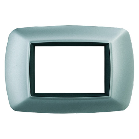 PLACCA COL. ALLUMINIO CHIARO  LIFE  3 posti -  2983/AC