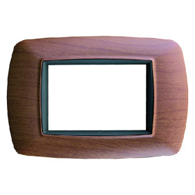 PLACCA EFFETTO LEGNO CHIARO  LIFE  3 posti - 2983/LC