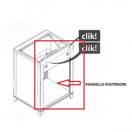 ZZ-KIT LAVATOIO RESINA"BIANCO-(PANNELLO POST)