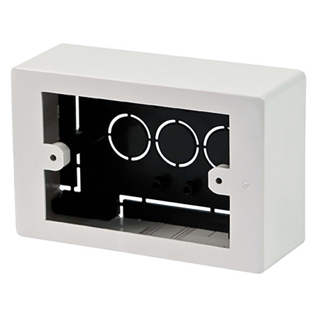 SCATOLA PER DOPPIA PRESA DA INCASSO SERIE  OPERA PLUS  3 posti