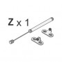 ZZ-PISTONE ZX1 X KIT PARETE ATTREZZATA ZAIKEN