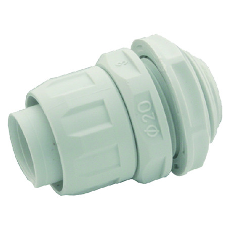 RACCORDO GIREVOLE PER TUBO/GUAINA  diametro  mm 16