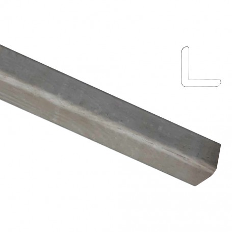 PARASP.POLYST.LISCIO 30X30 H.290 GRIGIO CEM.