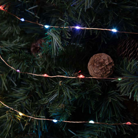 CATENA LINEARE MICRO LUCI A LED SERIE  M-MH  400 led RGB - 24 mt. (24+4)