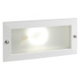 SEGNA PASSO LED INCASSO RETTANGOLARE APERTO  ESCAPE  colore bianco - 10 watt