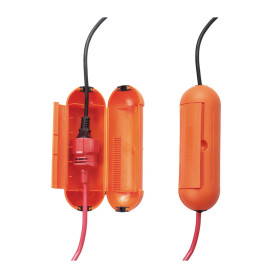 GUSCIO DI PROTEZIONE SPINA ELETTRICA IP44 ARANCIO