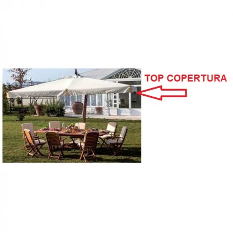ZZ-OMBRELL.3X3 PALO 75 "ASTER"(TOP COPERTURA)