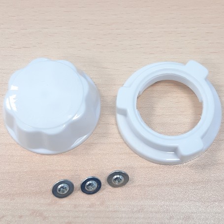 ZZ-VITE+RACCORDO X VENTILATORE DA TAVOLO CM.3
