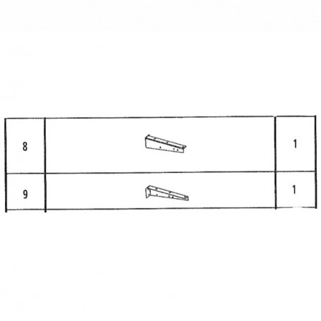 ZZ-SUPPORTO NR. 8-9 X BARBECUE MOD.XZ02D