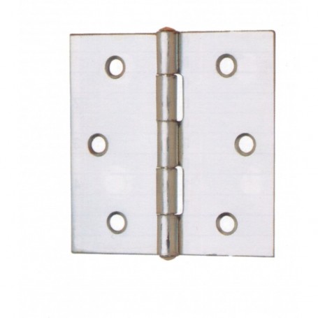 CERNIERA QUADRA P FISSO ACC.ZINC. MM. 30