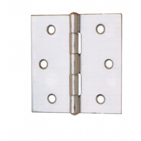 CERNIERA QUADRA P FISSO ACC.ZINC. MM. 40