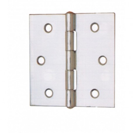 CERNIERA QUADRA P FISSO ACC.ZINC. MM. 50