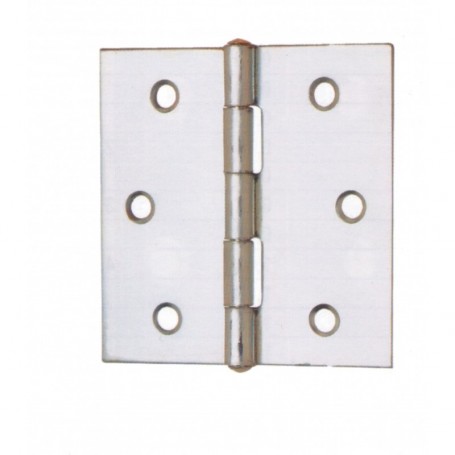 CERNIERA QUADRA P FISSO ACC.ZINC. MM. 60