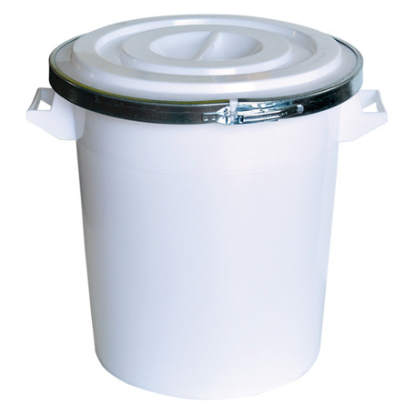 BIDONE INDUSTRIALE PER ALIMENTI Lt.100 -  diametro  cm.53
