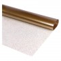 TOVAGLIATO TRASPARENTE  GLITTERATO  glitter argento