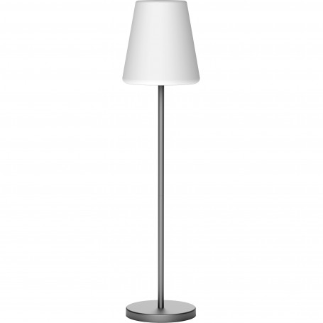 PIANTANA SOLARE LED MOD.LOLA SLIM 120 GRIGIO