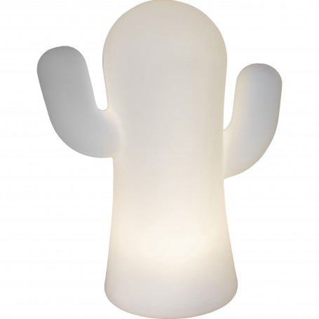 LAMPADA DA TAVOLO MOD.PANCHITO BIANCO BATTERI