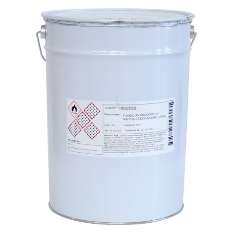 ANTIRUGGINE PROTETTIVA A RAPIDA ESSICCAZIONE  COLOREA  Kg. 25 Rossa