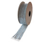 SIGILLANTE PREFORMATO ELASTOPLASTICO mm 10 x 3 - strisce grigie ML 150