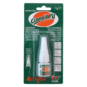 ADESIVO CIANOCRILATO  ARTIGLIO CIANOWIL  gr. 5