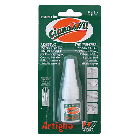 ADESIVO CIANOCRILATO  ARTIGLIO CIANOWIL  gr. 5