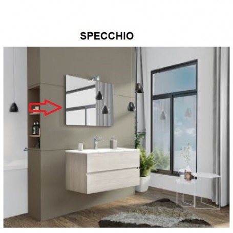 ZZ-SPECCHIO X MOBILE BAGNO NEW SPLASH CM.105