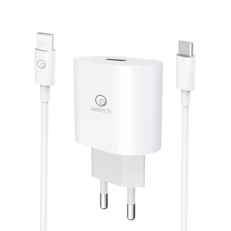 CARICATORE SUPER RAPIDO C\CAVO DA USB-C A LIG