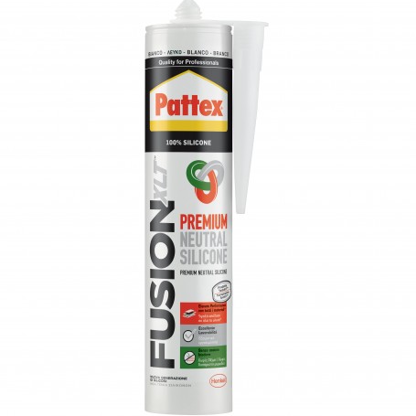 CARTUCCIA SILICONE FUSION XLT BIANCO ML.300