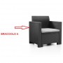 ZZ-BRACCIOLO A X SALOTTO RESINA 4PZ.C\CUSC.NE