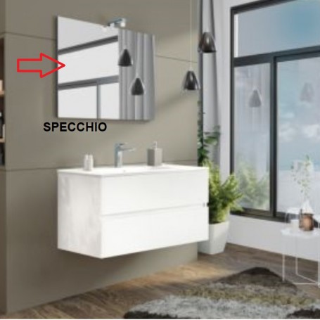 ZZ-SPECCHIO X MOBILE BAGNO NEW SPLASH CM.105 B.