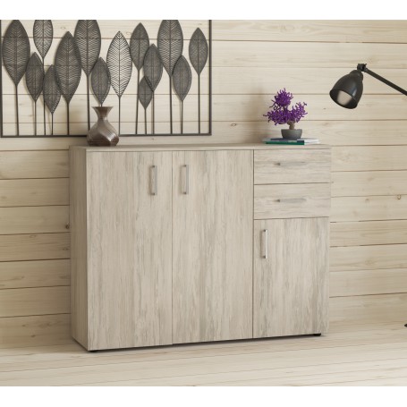 KIT MOBILE 3A+2C 106X83X36 BIANCO VEN.K083