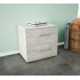 KIT COMODINO 2C 48X41X36 BIANCO VEN.K083