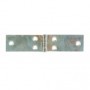 CERNIERA LUNGA P FISSO ACC.ZINC. MM. 80