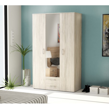 KIT ARMADIO 3A+2C SPECCH.121X200X54 BIAN\VEN.K083