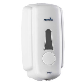 DISPENSER A MURO PER SAPONE IN SACCA  T-SMALL  per saponi mousse - bianco