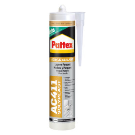 SILICONE ACRILICO PER LEGNO E PARQUET  PATTEX AC41 ml 300 - Pino